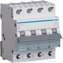 Siguranta automata 3P+N, 10A, 6kA, curba B, Hager MBS610  quick connect