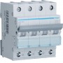Siguranta automata 3P+N, 40A, 6kA, curba B, Hager MBS640  quick connect