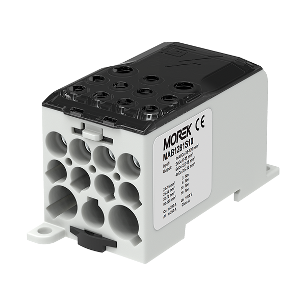 Clema derivatie 1P 280A  Al/Cu1x120mmp-Cu2x35/5x16/4x10mmp MAB1281S10
