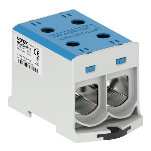 Clema derivatie 1P 2x35-240mmp Al/Cu albastru MAA2240B10
