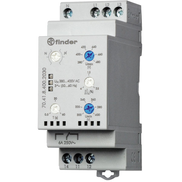 Releu monitorizare tensiune Finder 70.41.8.400.2030