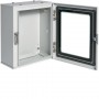 Tablou metalic IP65 54M 500x400x160, ușă transparenta, FL161A Hager
