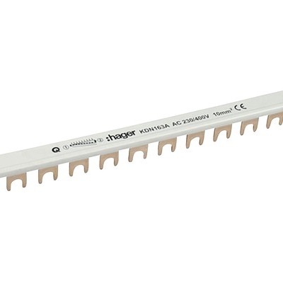Busbar monopolar 12M 63A KDN163A Hager