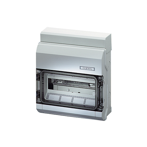 Tablou aparent 12 module IP65 PE/N Hensel cod KV9112