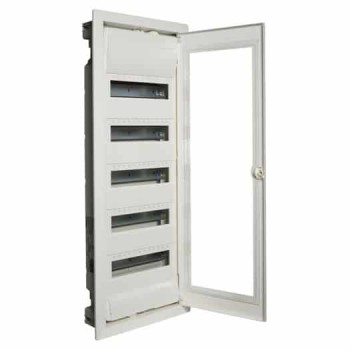 Tablou Volta 60 module montaj incastrat usa transparenta VU60NG Hager