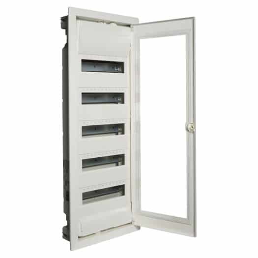 Tablou Volta 60 module montaj incastrat usa transparenta VU60NG Hager
