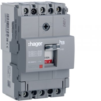 Intrerupator tip USOL 100A 3P 18kA HDA100L HAGER