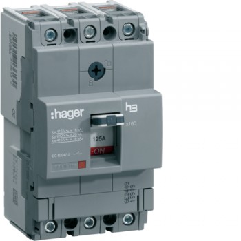 Intrerupator tip USOL 125A 3P 18kA HDA125L HAGER