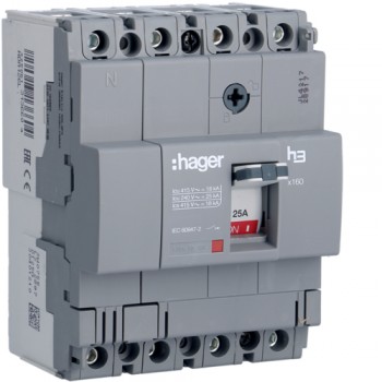 Intrerupator tip USOL 125A 4P 18kA HDA126L HAGER