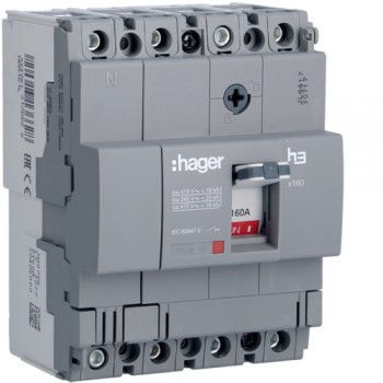 Intrerupator tip USOL 160A 4P 18kA HDA161L HAGER