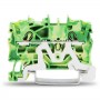 Clema sir 2.5 mmp verde-galben 2002-1207 2 cond. cage clamp Wago