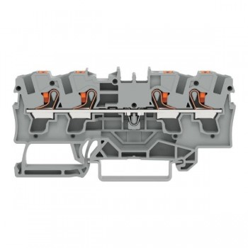 Clema sir 4 mmp gri 2204-1401 4 cond. cage clamp Wago
