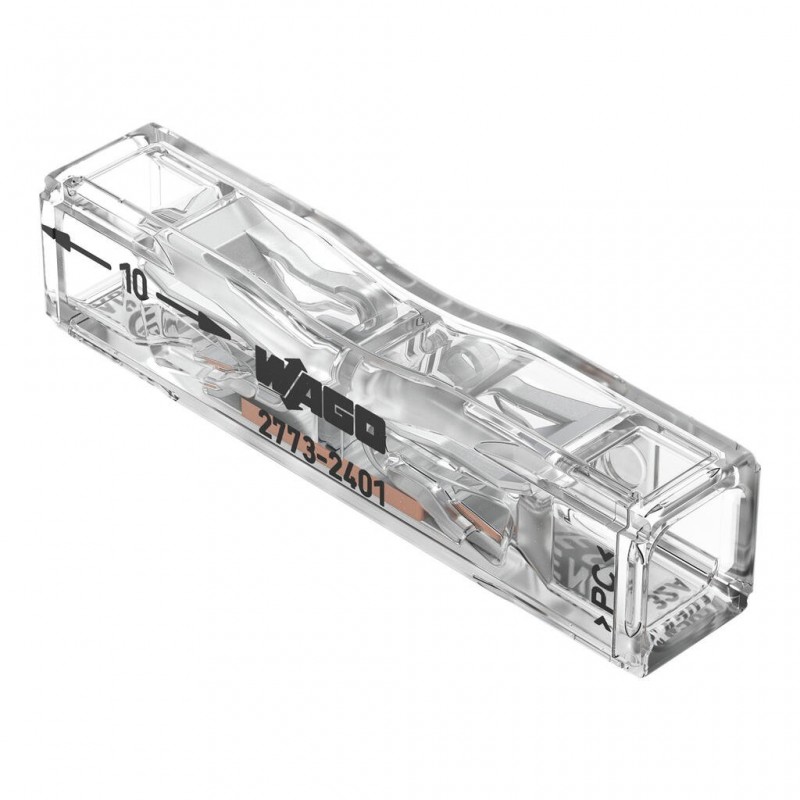 Clema Wago imbinare linie max 4mmp pt.cond. masiv , cod 2773-2401